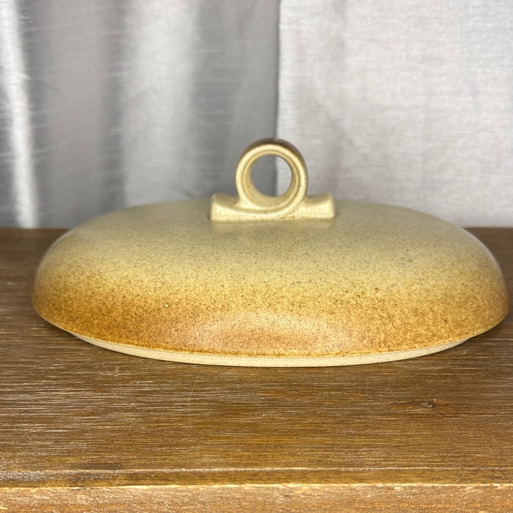 Mikasa Replacement Lid for 2 QT Oval Covered Caserole Dish Whole Wheat